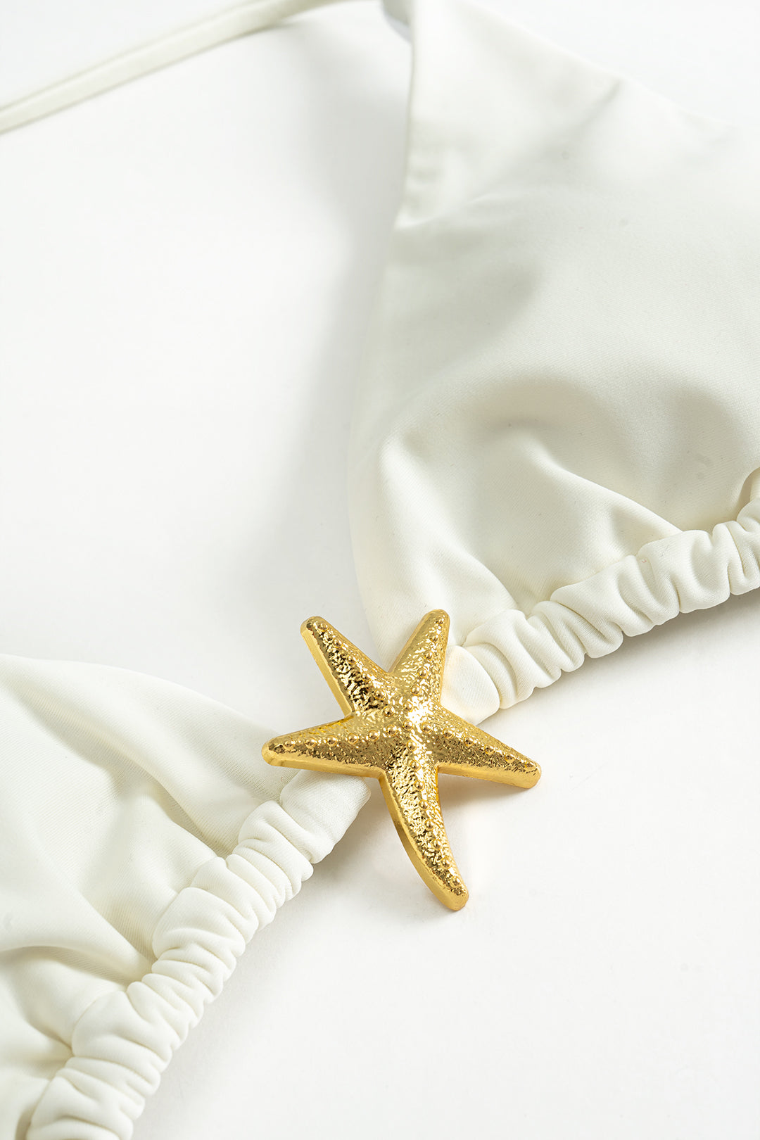 Starfish-Medallion Triangle Bikini Set
