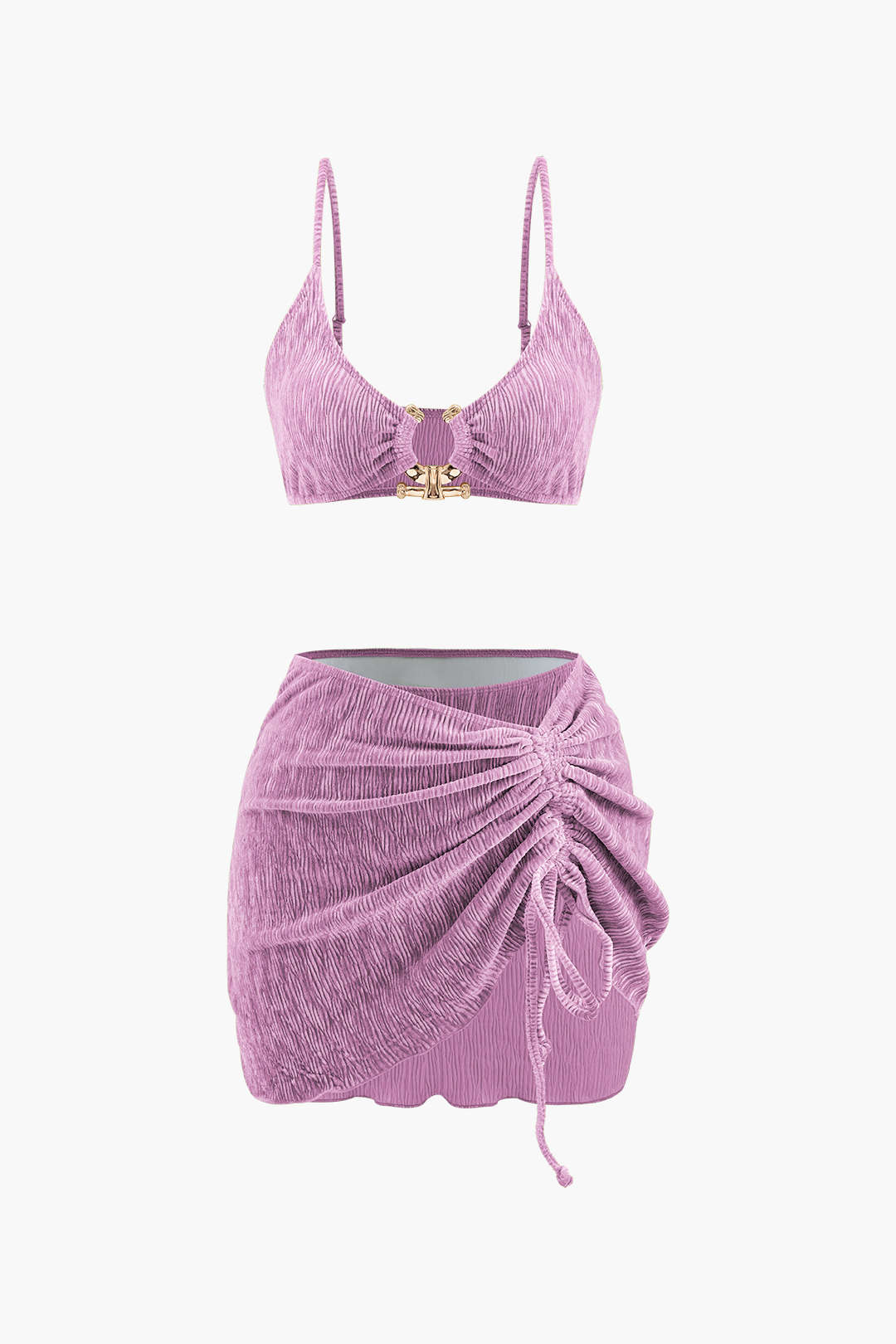 Haute Jardin 3-Piece Bikini Set