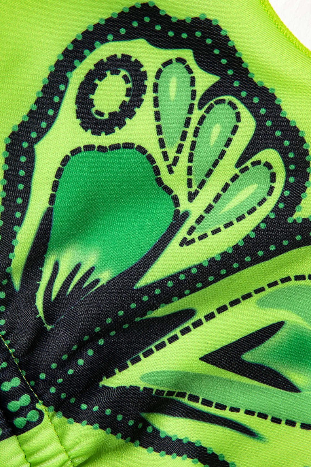 Butterfly Motif Tie-Side Bikini Set
