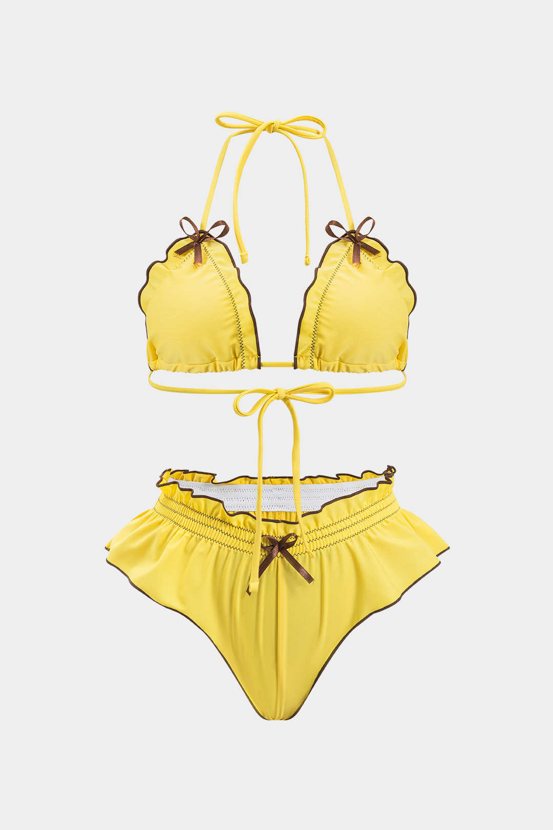 Soleil Scallop Bikini Set