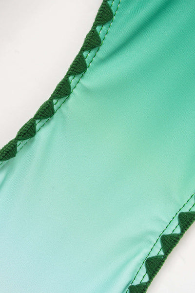 Emerald Horizon One-Piece Swimsuit