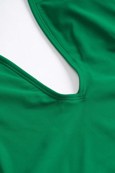 Cross-Wrap Sash One-Piece