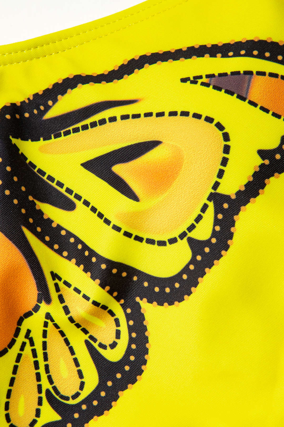 Butterfly Motif Tie-Side Bikini Set