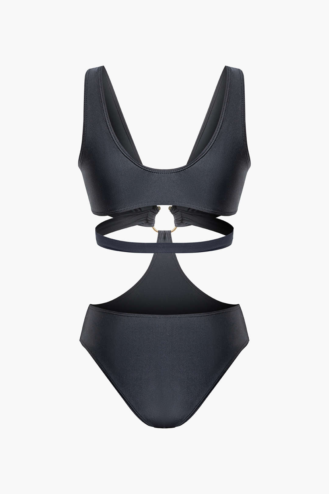 O-Ring Cut-Out One-Piece Swimsuit