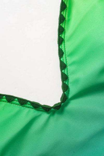 Emerald Horizon One-Piece Swimsuit