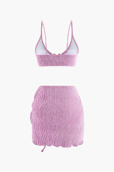 Haute Jardin 3-Piece Bikini Set