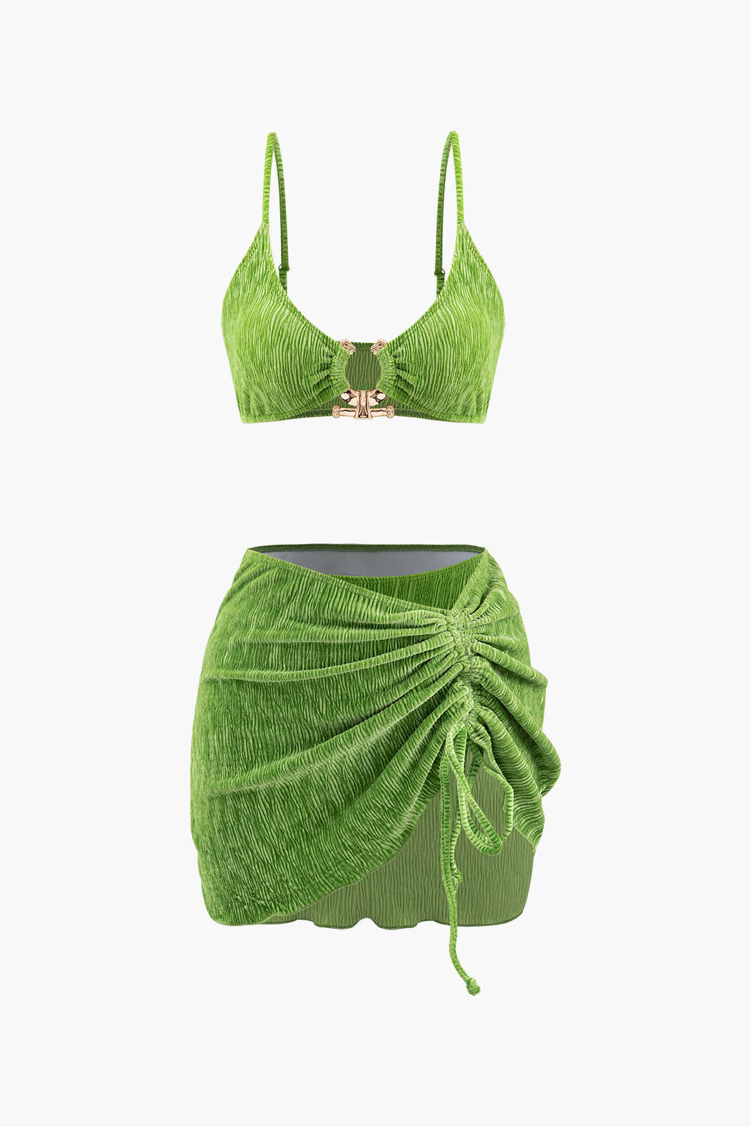 Haute Jardin 3-Piece Bikini Set