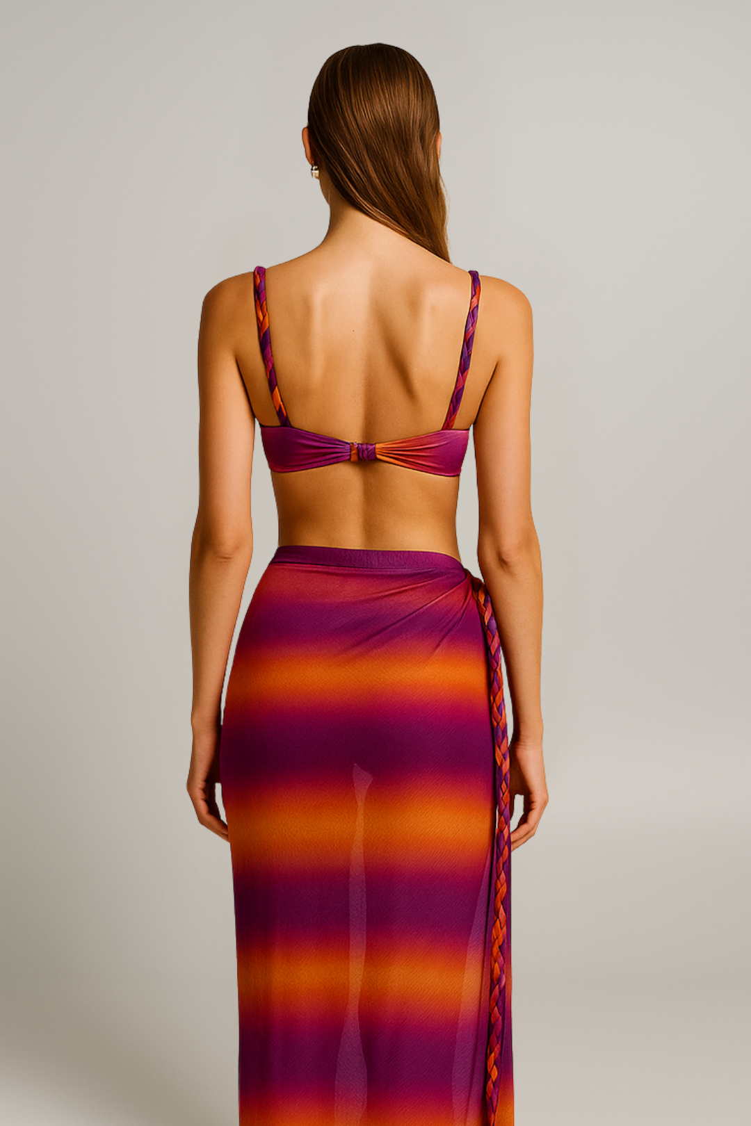 Ombre Braided 3-Piece Set