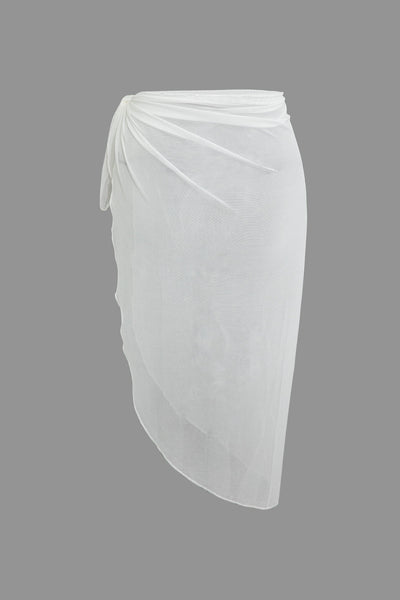 Knot Split Sheer Cover Up