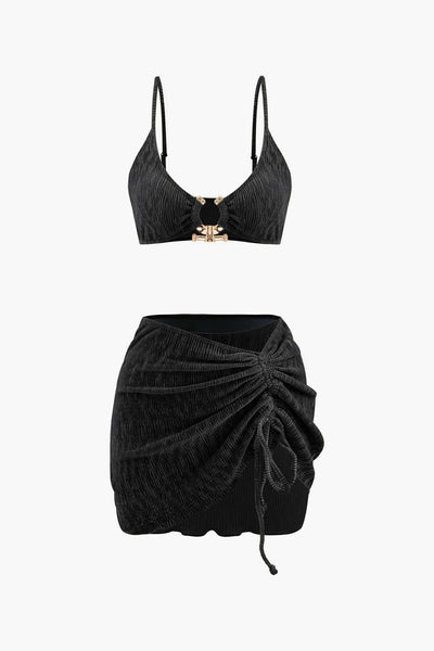 Haute Jardin 3-Piece Bikini Set