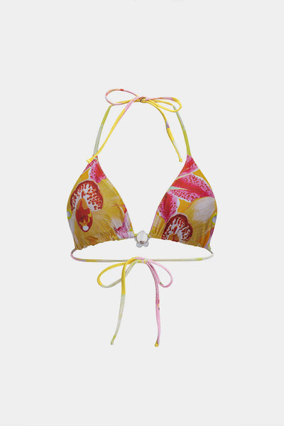 Orchid Bloom Bikini Top