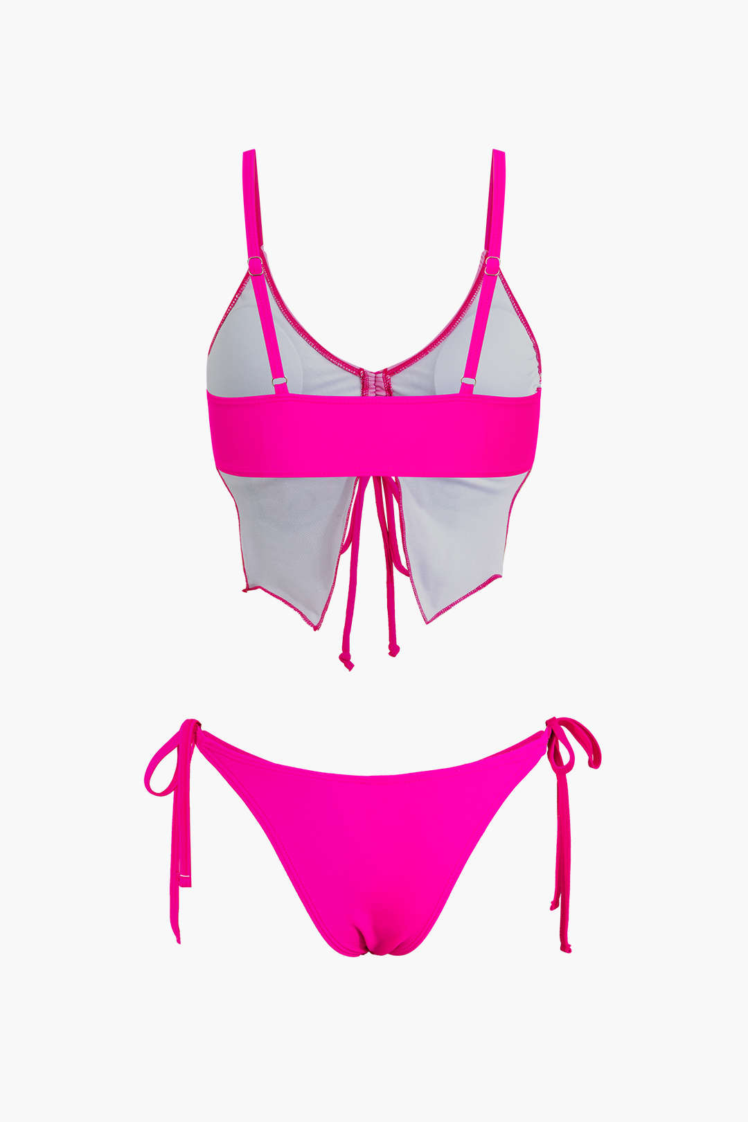 Butterfly Motif Tie-Side Bikini Set