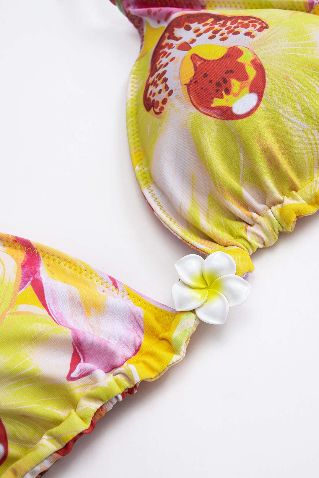 Orchid Bloom Bikini Top