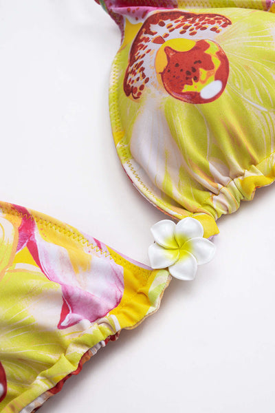 Orchid Bloom Bikini Top